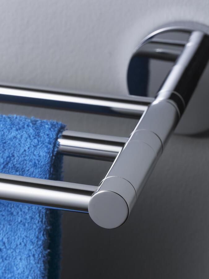 Aqualux Handoekhouder Pro2000 | Wandmontage | Enkel houder | RVS | Geborsteld rvs look