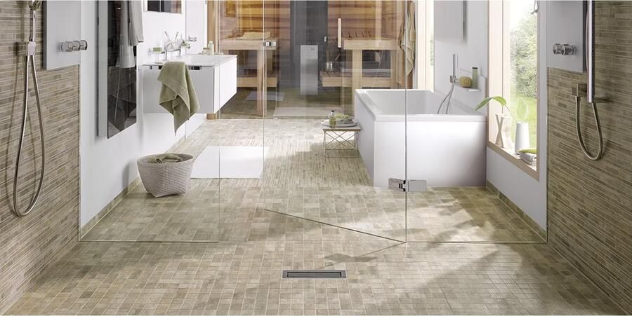 Baerwolf Vintage Wandtegel | 29.8x29.8 cm | Mat Grijs