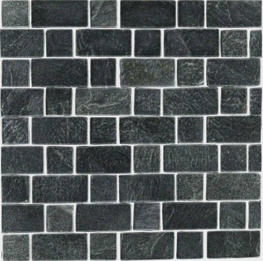 Baerwolf Mosaico Wandtegel | 30.5x30.5 cm |Antraciet