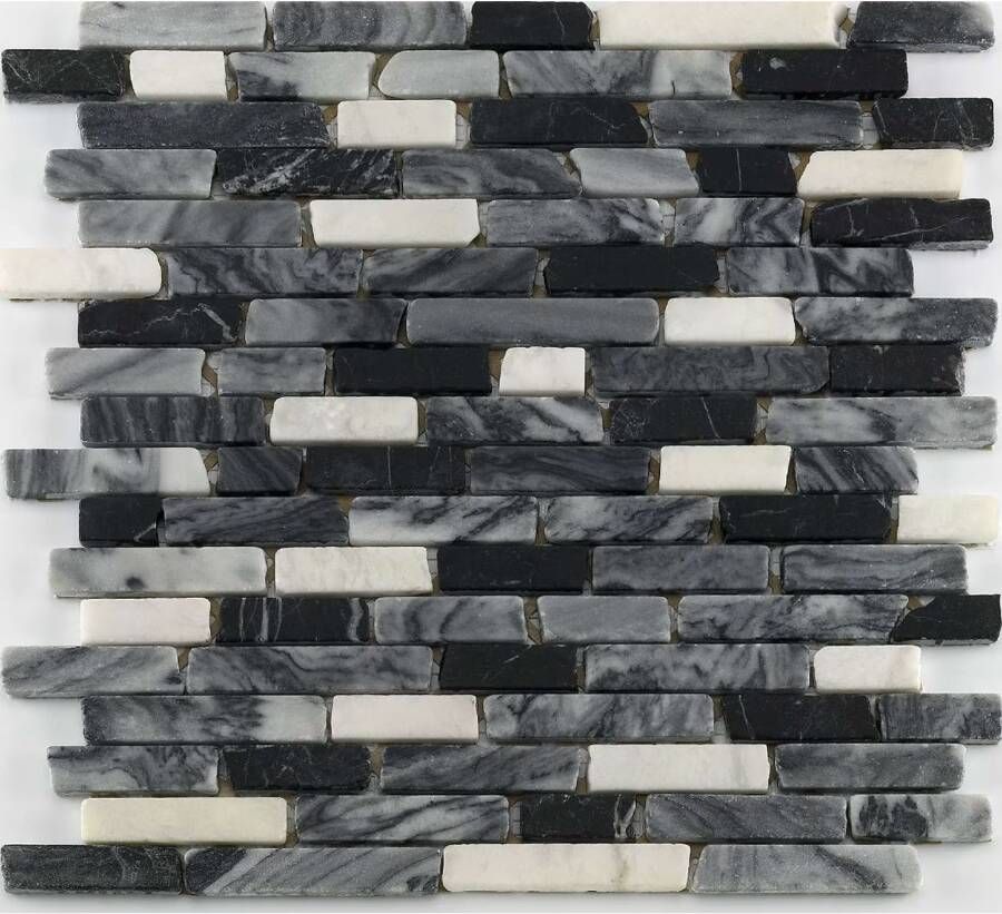 Baerwolf Mosaico Wandtegel | 30.5x30.5 cm |Bruin