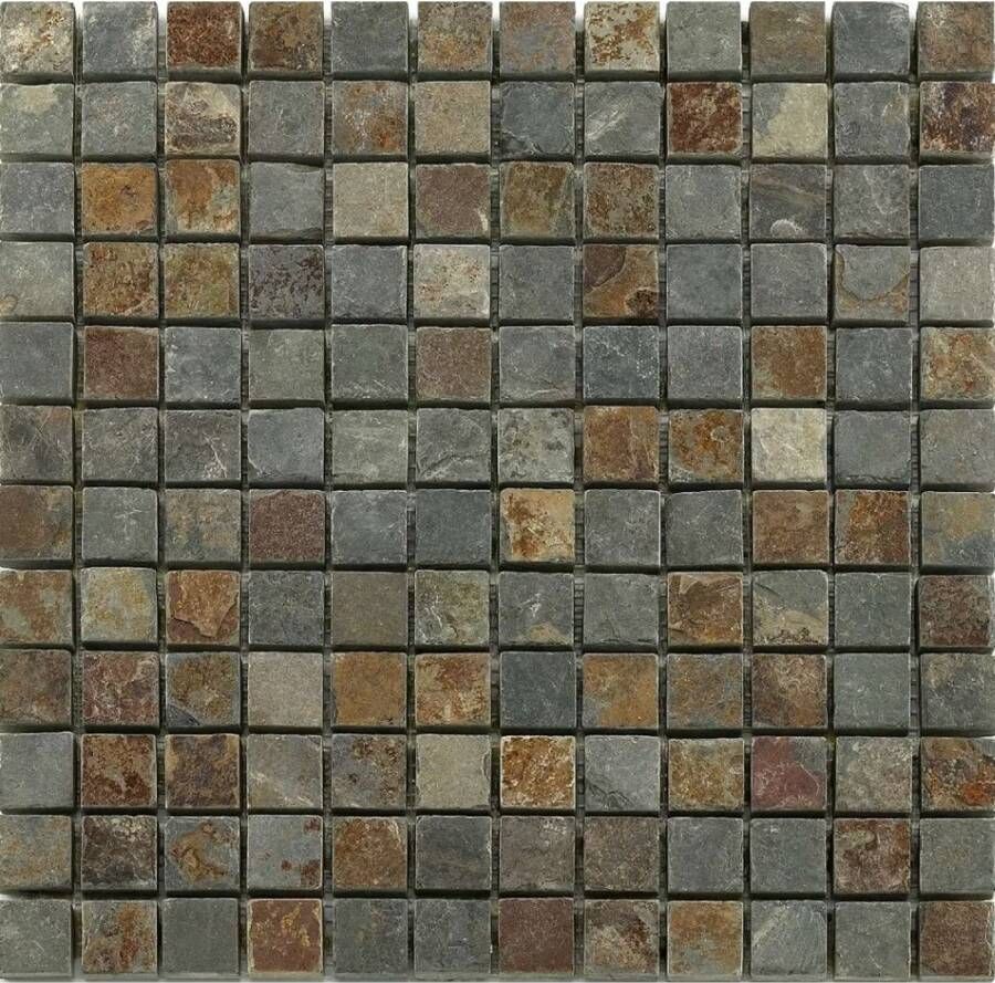 Baerwolf Mosaico Wandtegel | 30.5x30.5 cm |Meerkleurig