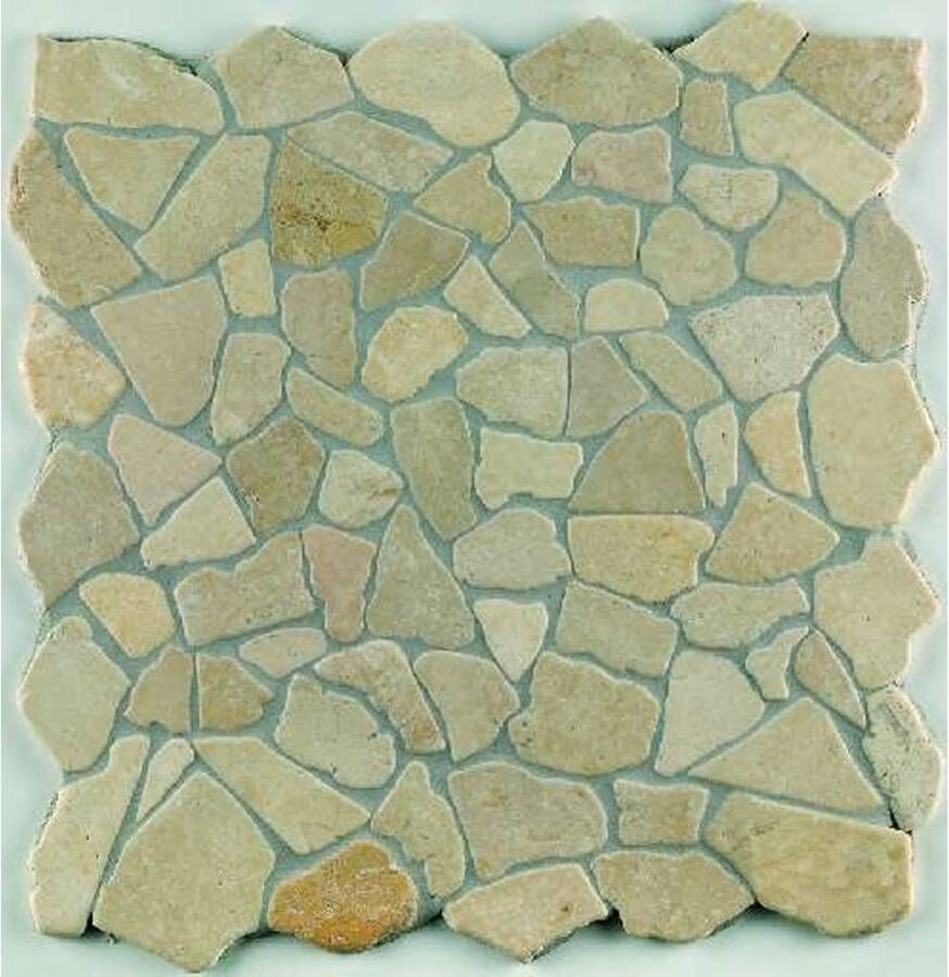 Baerwolf Mosaico Wandtegel | 30x30 cm |Creme