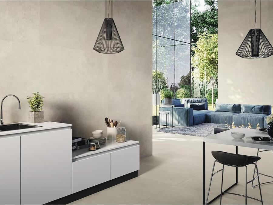 Baldocer Cerámica Arkety Sand beton look 60x120 cm beige - Foto 3