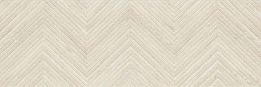 Baldocer Cerámica Larchwood Zig Maple houtlook 30x90 cm lichtbeige