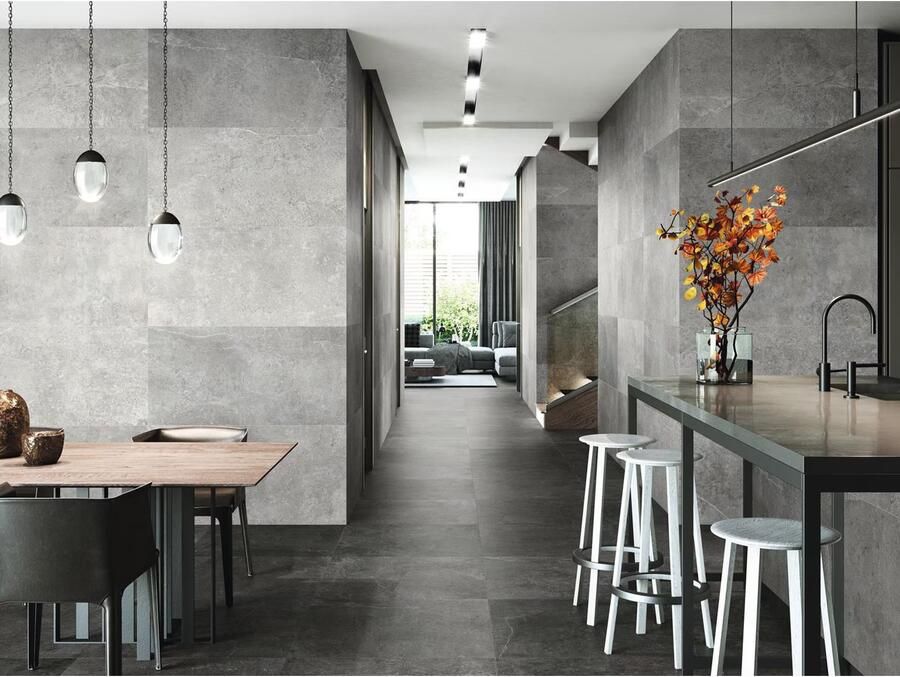 Baldocer Cerámica Zermatt Acero marmer look 60x120 grijs - Foto 2