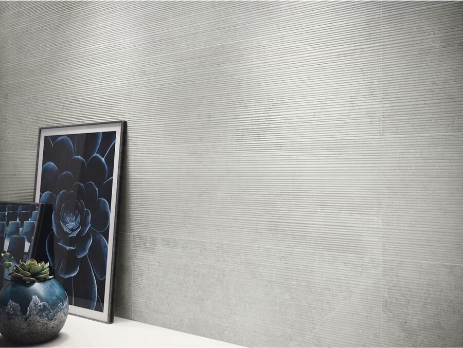 Baldocer Cerámica Zermatt Canna Acero marmer look 30x90 grijs - Foto 2