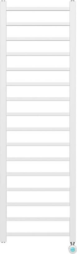 Belrad Handdoekradiator | 160x50 cm | Elektrisch | 551 watt | Wit - Foto 4