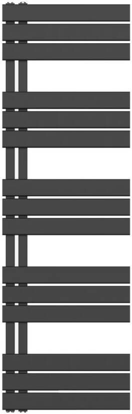 Belrad handdoek radiator 755 watt 160x50 cm staal zwart mat