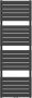 Belrad handdoek radiator middenaansluiting 1021 watt 180x60 cm staal wit - Thumbnail 1