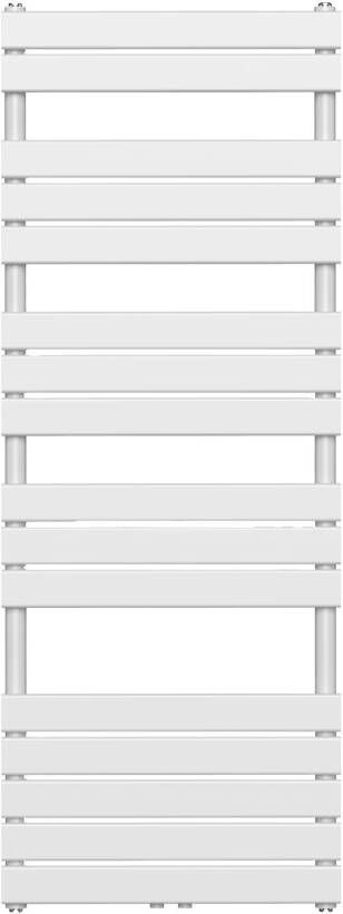 Belrad handdoek radiator middenaansluiting 908 watt 160x60 cm staal wit