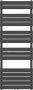 Belrad handdoek radiator middenaansluiting 908 watt 160x60 cm staal wit - Thumbnail 1