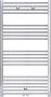 Belrad Handdoekradiator | 120x60 cm | Midden aansluiting | 431 watt | Chroom - Thumbnail 1