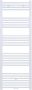 Belrad Handdoekradiator | 160x40 cm | Midden aansluiting | 614 watt | Wit - Thumbnail 1