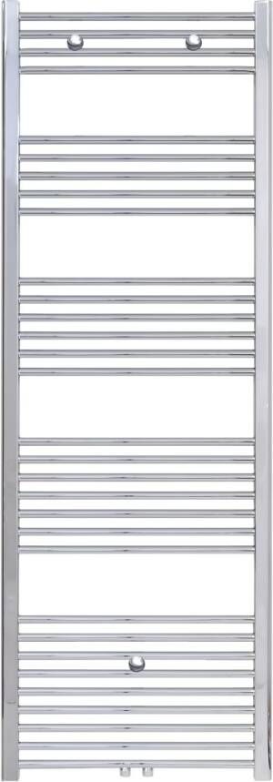 Belrad Handdoekradiator | 180x50 cm | Midden aansluiting | 575 watt | Chroom