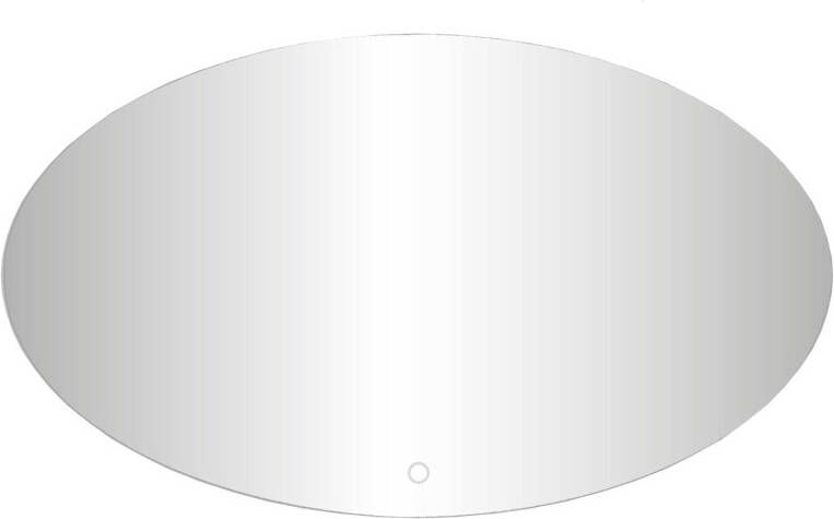 Best Design Divo-80 spiegel ovaal met led verlichting en touchbediening 80x60cm