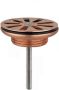 Best Design Best-Design Lyon open-rooster afvoerplug 5 4 rosé-mat-goud 4008180 - Thumbnail 3