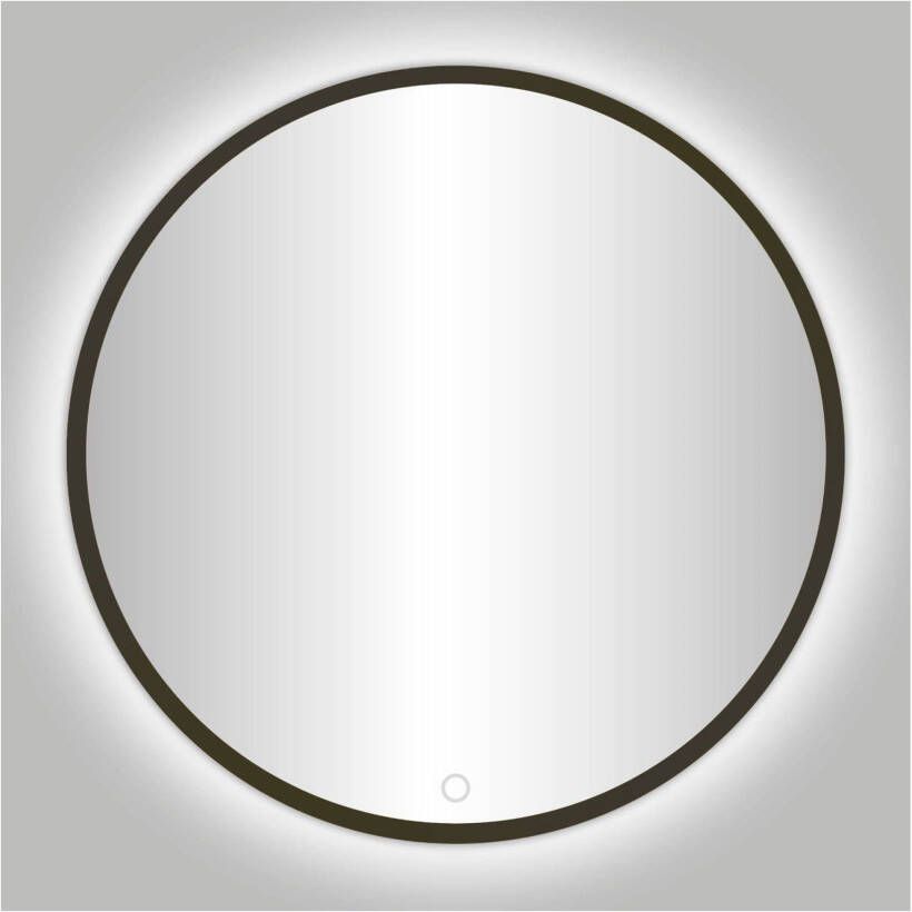 Best Design Badkamerspiegel Moya | 60cm | Rond | Indirecte LED verlichting | Touch button
