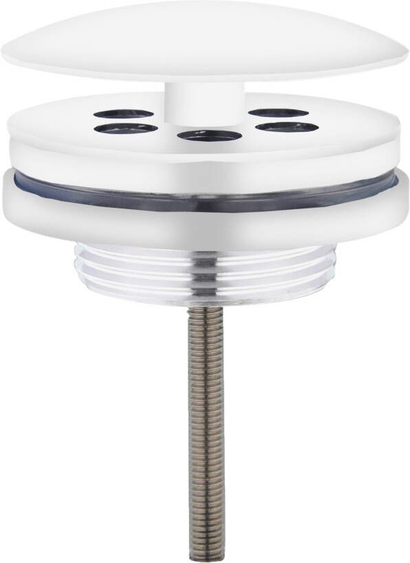 Best Design Low fontein afvoer plug White 5 4 mat wit 4004420