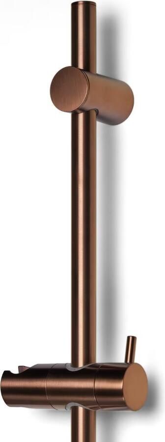 Blue Label Brondby Glijstang | Opbouw | Messing | 90 cm | Rond | Geborsteld brons - Foto 2