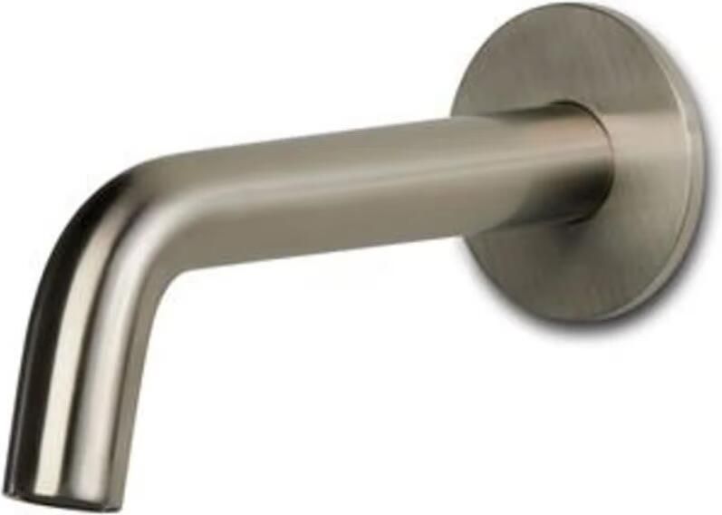 Blue Label Brondby | Inbouw | Baduitloop | inkortbaar | Geborsteld nikkel - Foto 2