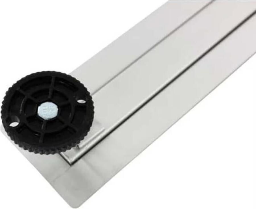 Blue Label Douchegoot set | 70 cm | Met vloerflens | Met rooster | Rvs look - Foto 2