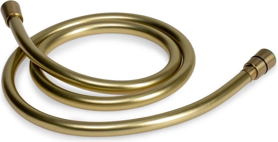 Blue Label Doucheslang Brondby | 150 cm | Kunststof | Glad | Geborsteld goud PVD - Foto 2
