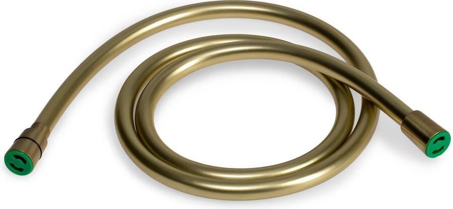 Blue Label Doucheslang Brondby | 150 cm | Kunststof | Glad | Geborsteld goud PVD