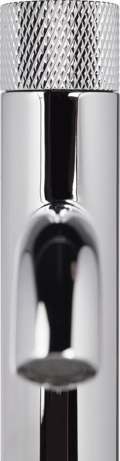 Blue Label Fonteinkraan Brondby Facet | Opbouw | Koudwater kraan | Laag model | 1-knop | Rond | Chroom - Foto 3