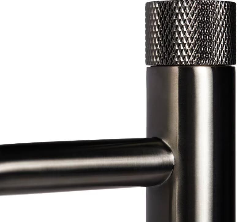 Blue Label Fonteinkraan Brondby Facet | Opbouw | Koudwater kraan | Laag model | 1-knop | Rond | Gunmetal PVD - Foto 3