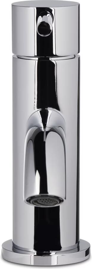 Blue Label Fonteinkraan Brondby Xl | Opbouw | Koudwater kraan | Laag model | 1-hendel | Rond | Chroom - Foto 3