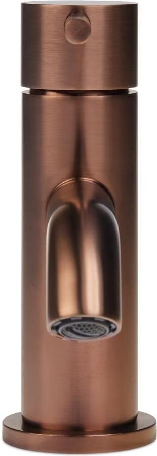 Blue Label Fonteinkraan Brondby XL | Opbouw | Koudwater kraan | Laag model | 1-hendel | Rond | Geborsteld brons - Foto 2