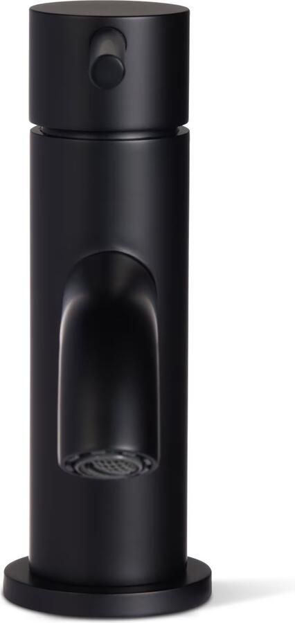 Blue Label Fonteinkraan Brondby Xl | Opbouw | Koudwater kraan | Laag model | 1-hendel | Rond | Mat zwart - Foto 3