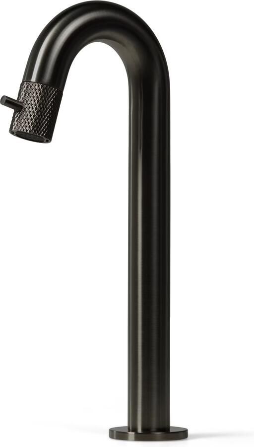 Blue Label Fonteinkraan Viby Facet | Opbouw | Koudwater kraan | Hoog model | 1-hendel | Rond | Gunmetal PVD - Foto 2