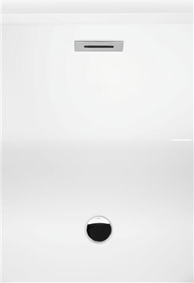 Blue Label Half-vrijstaand bad Blue Rasmus | 170x80 cm | Acryl | Mat wit