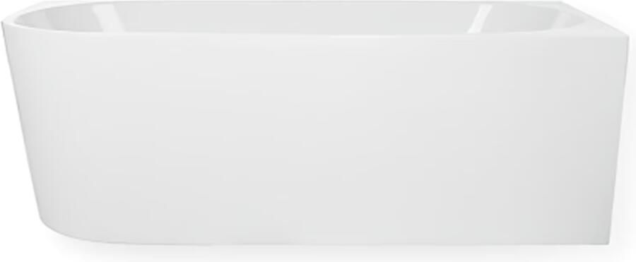 Blue Label Half-vrijstaand bad Purismo Poseidon | 170x80 cm | Acryl | Rechts | Rechthoek | Wit - Foto 3