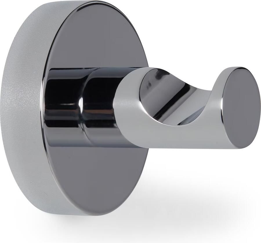 Blue Label Handdoek haak Vida | Wandmontage | Messing | Chroom - Foto 2