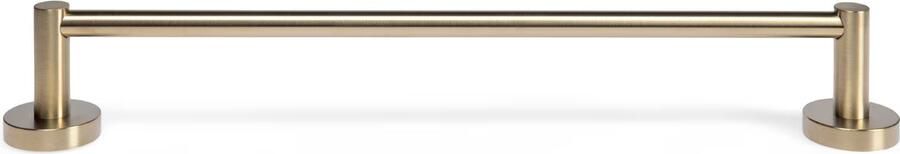 Blue Label Handdoekhouder Vida | Wandmontage | 45 cm | Messing | Geborsteld goud PVD - Foto 3