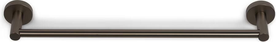 Blue Label Handdoekhouder Vida | Wandmontage | 45 cm | Messing | Gunmetal PVD - Foto 3