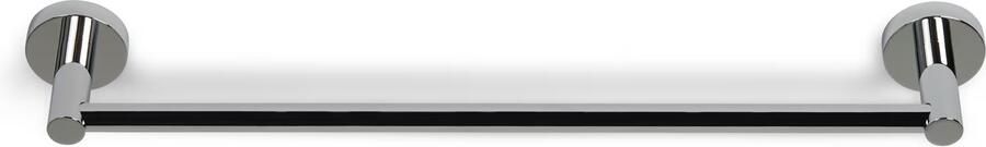 Blue Label Handdoekhouder Vida | Wandmontage | 60 cm | Messing | Chroom glans - Foto 3