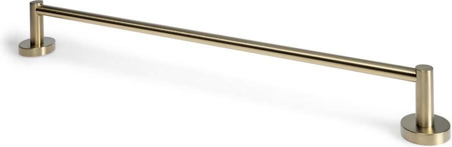 Blue Label Handdoekhouder Vida | Wandmontage | 60 cm | Messing | Geborsteld goud PVD - Foto 2