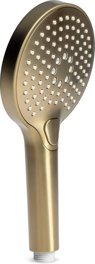 Blue Label Handdouche Brondby | 3 Standen | Rond | Geborsteld goud PVD