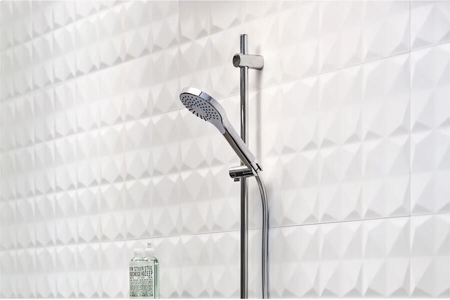 Blue Label Handdouchehouder Brondby | Kunststof | Rond | Chroom