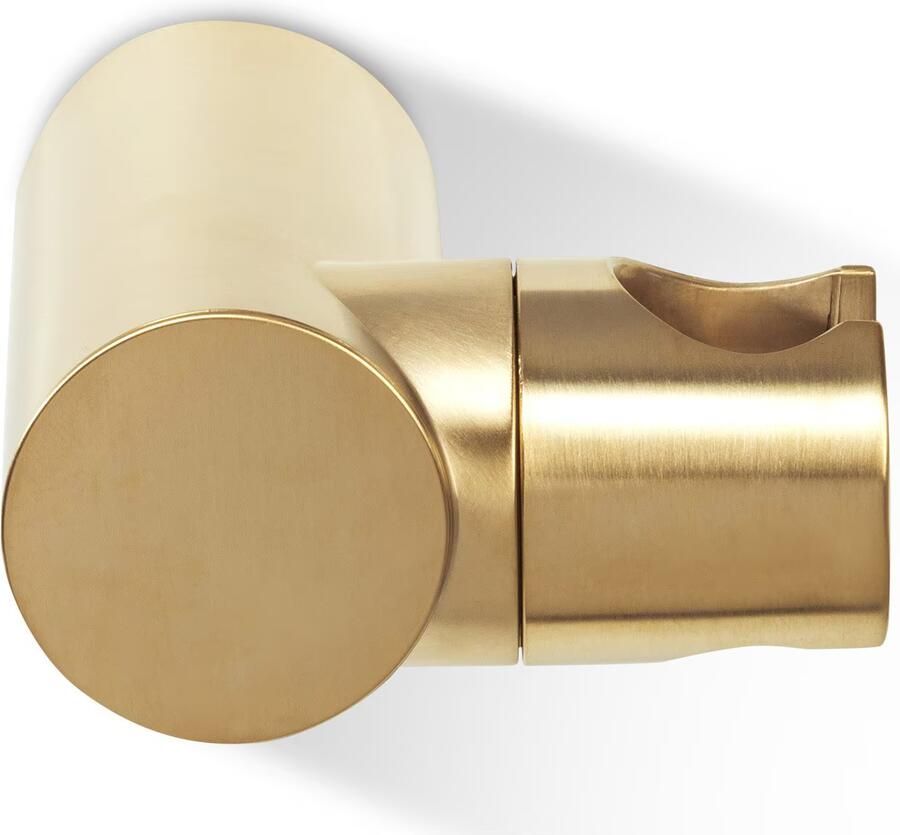 Blue Label Handdouchehouder Brondby | Kunststof | Rond | Geborsteld goud PVD