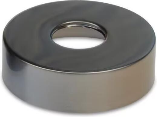 Blue Label Kraanrozet 2 stuks | 74 mm | 3 4 + schroefrozet | Messing | Gunmetal PVD - Foto 2