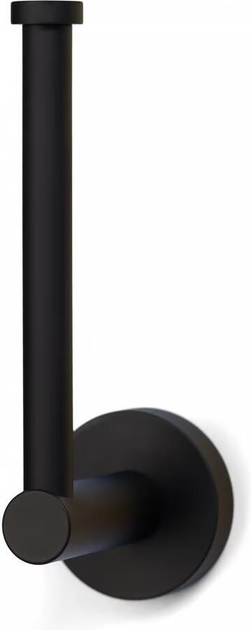 Blue Label Reserverolhouder Vida Facet | Wandmontage | Messing | Mat zwart - Foto 3