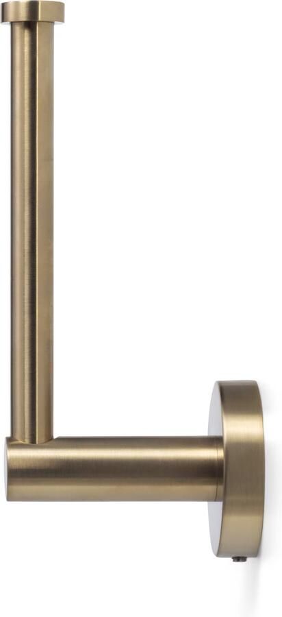 Blue Label Reserverolhouder Vida | Wandmontage | Messing | Geborsteld goud PVD