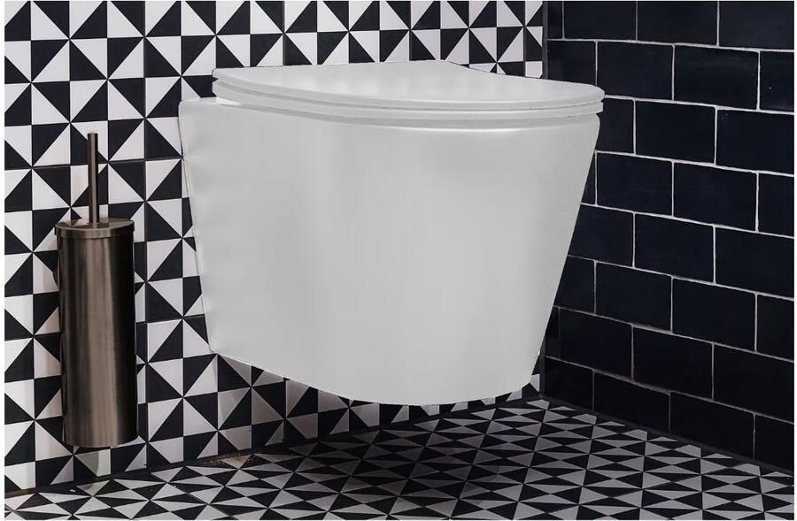 Blue Label softclose toiletzitting met quick-release mat wit - Foto 3