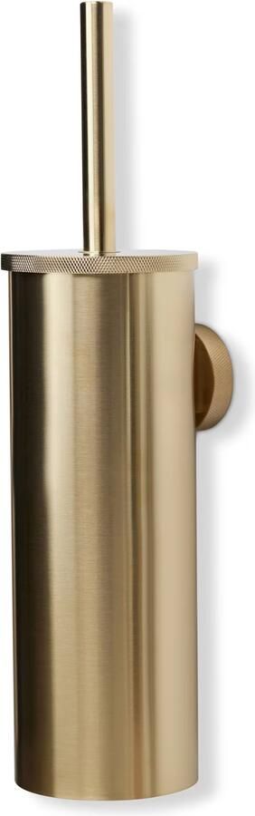 Blue Label Toilet accesoire set Vida Facet | Wandmontage | Messing | Geborsteld goud PVD - Foto 3
