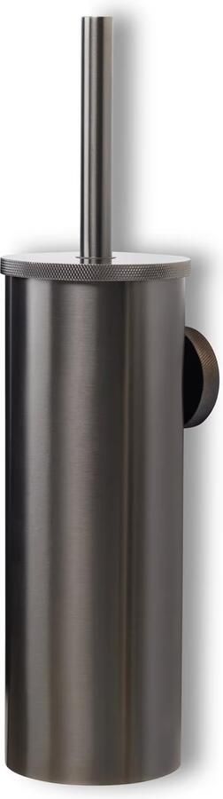 Blue Label Toilet accesoire set Vida Facet | Wandmontage | Messing | Gunmetal PVD