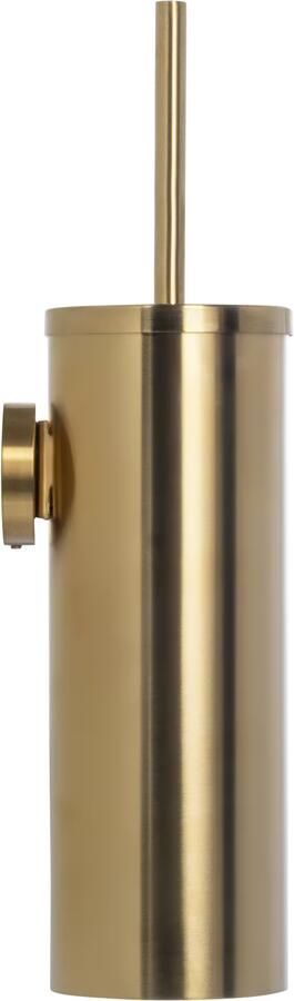 Blue Label Toiletborstel set Vida | Wandmontage | Incl.Wandhouder | Messing | Geborsteld goud PVD - Foto 2